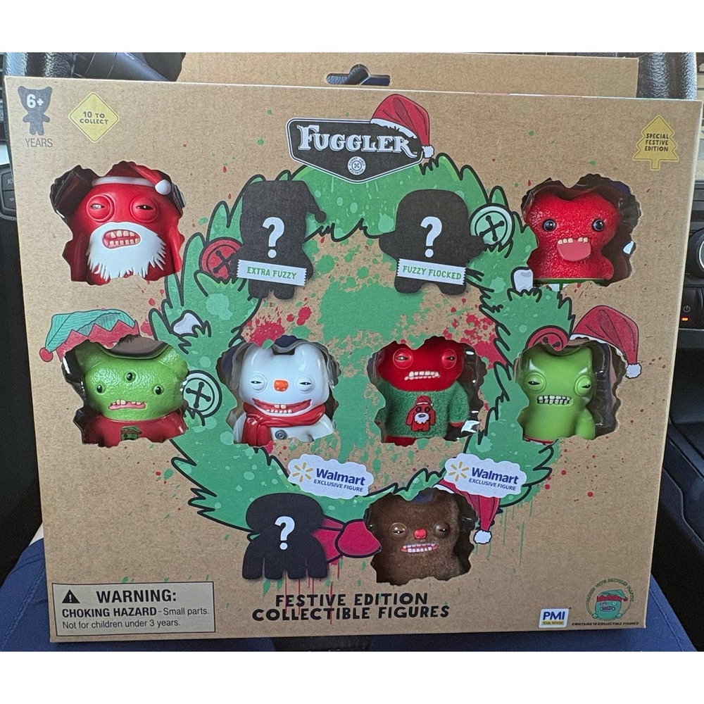 New Fugglers Festive Edition Collectible Figures Mystery Box Set Holiday Fuggler